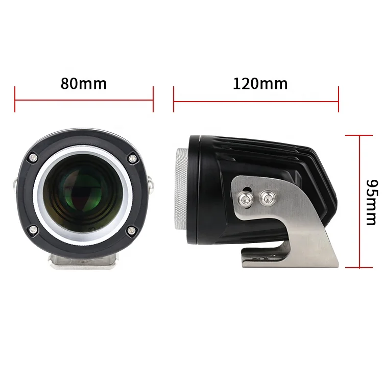 927M Laser Spot Beam Light 3 Inch Mini Driving Light  for Motorcycle ATV UTV Offroad Auxiliary Lighting