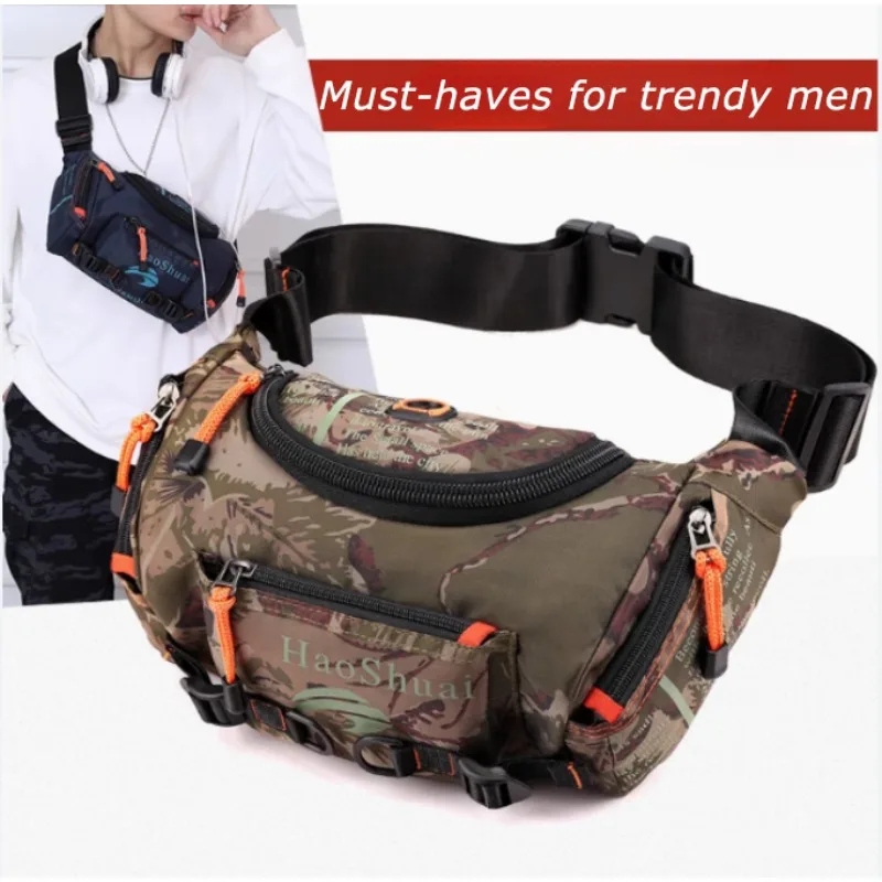 

Мотоциклетная сумка, мужская водонепроницаемая легкая многофункциональная поясная сумка, уличная езда на велосипеде, модная походная сумка, нагрудная сумка на плечо