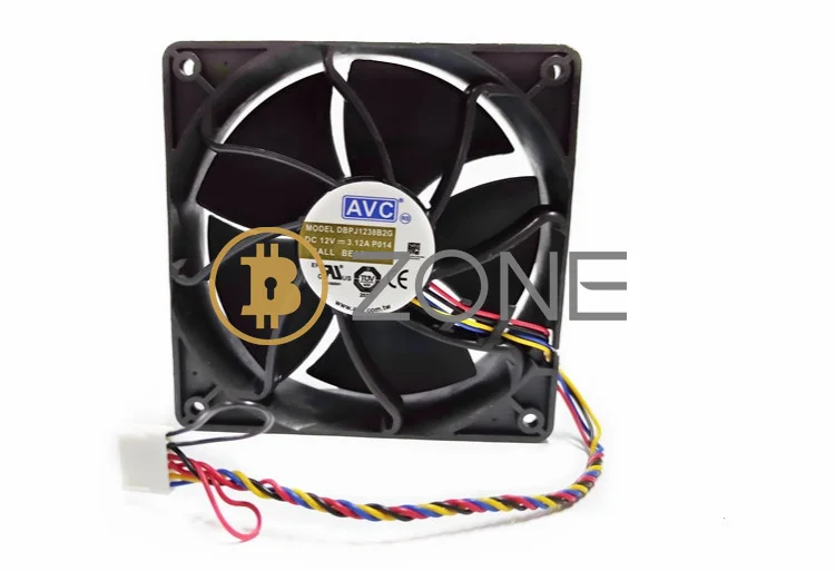 YD14038B012U3 6Pin 12โวลต์7.2A 140*140*38มิลลิเมตร ASIC Miner คูลเลอร์พัดลมทำความเย็น14038สูทสำหรับ whatsminer M20S M21S M30S M31S Miner