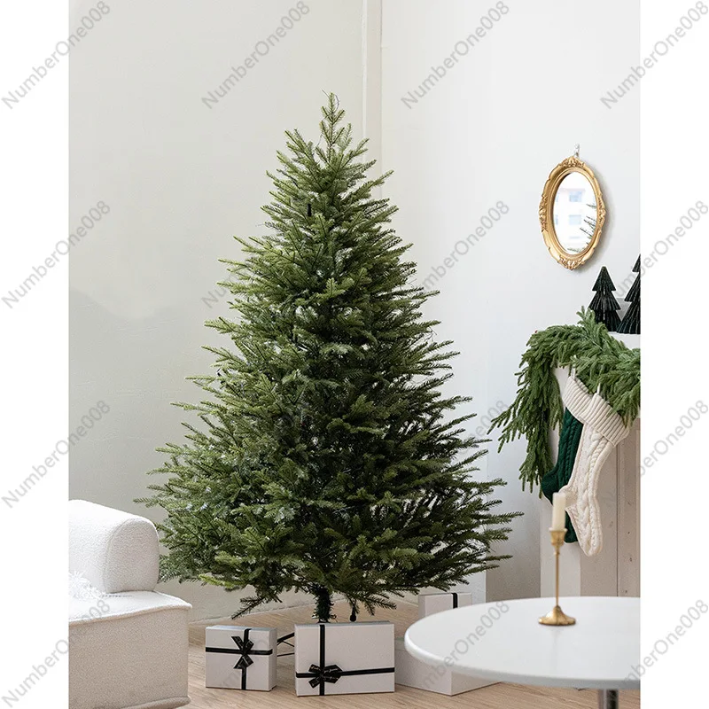 Luxury Encrypted Green Christmas Tree Festive Decoration for Holiday Parties