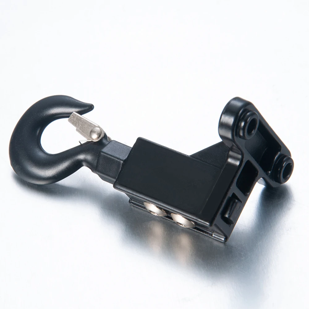 MIBIDAO Metaallegering Simulatie Trailer Lier Haak Decoratieve Gereedschappen voor Axiale SCX10 TRX-4 1/10 RC Auto Vrachtwagen Model Upgrade Onderdelen