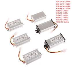 DC 48V 60V 72V 84V 96V 120V a 12V 15A 180W DC convertitore trasformatore di potenza elettrica