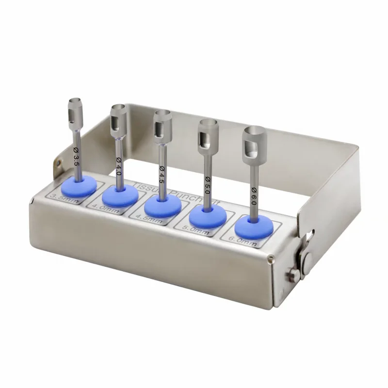 1pc Dental Implant Tissue Punch Stainless Steel Gingival Ring Cutter for Low Speed Handpiece Surgical Instrument