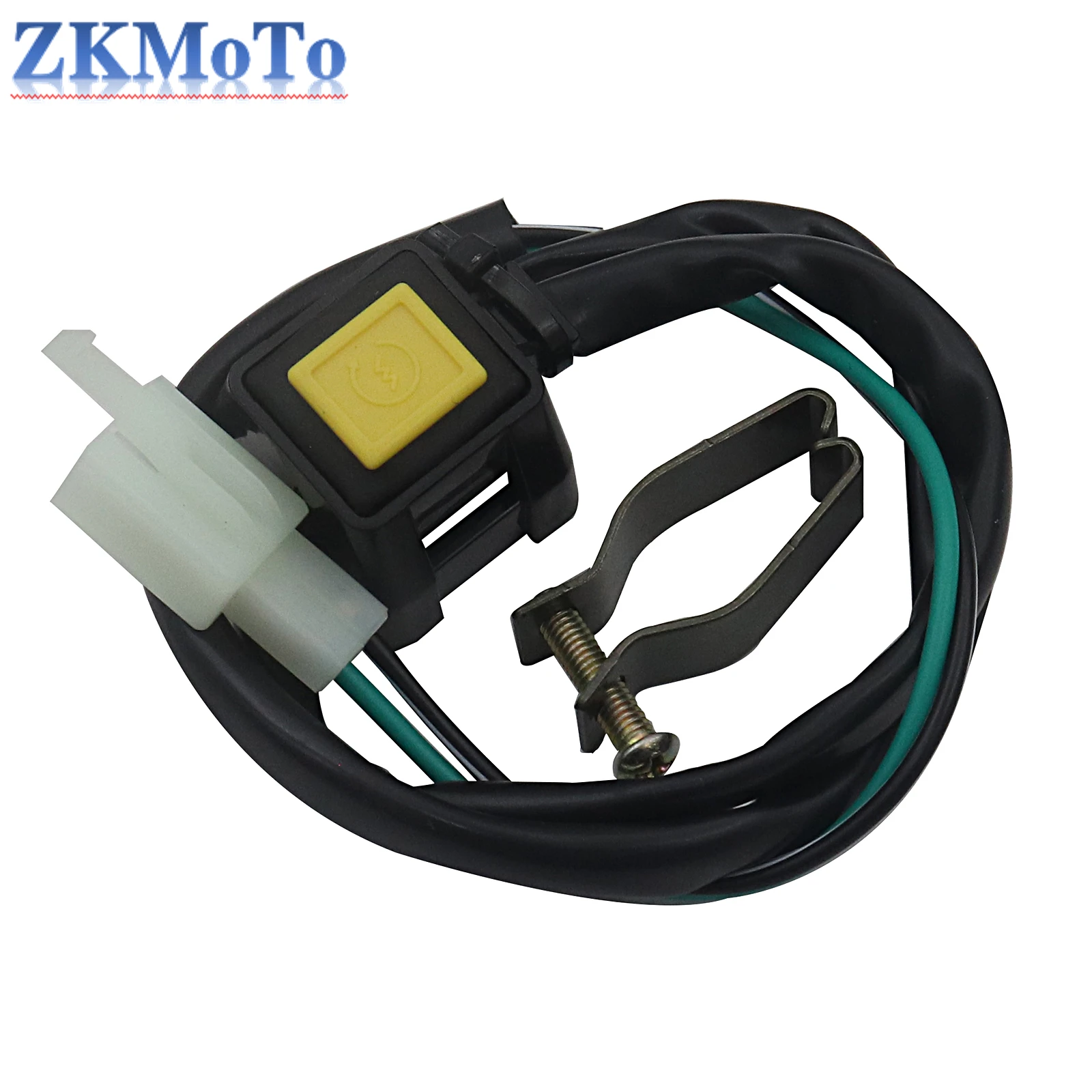 22mm Durable ATV Motorcycle Dual Sport Quad Start Horn Kill Off Stop Switch Button Motorbike Accessories Control Handle Switches