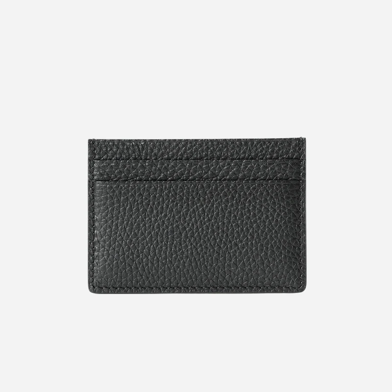 DIMY 2025 New Genuine Leather Compact Slim Minimalist First-Layer Cowhide ID Holder One-Piece ID Card Case High-End