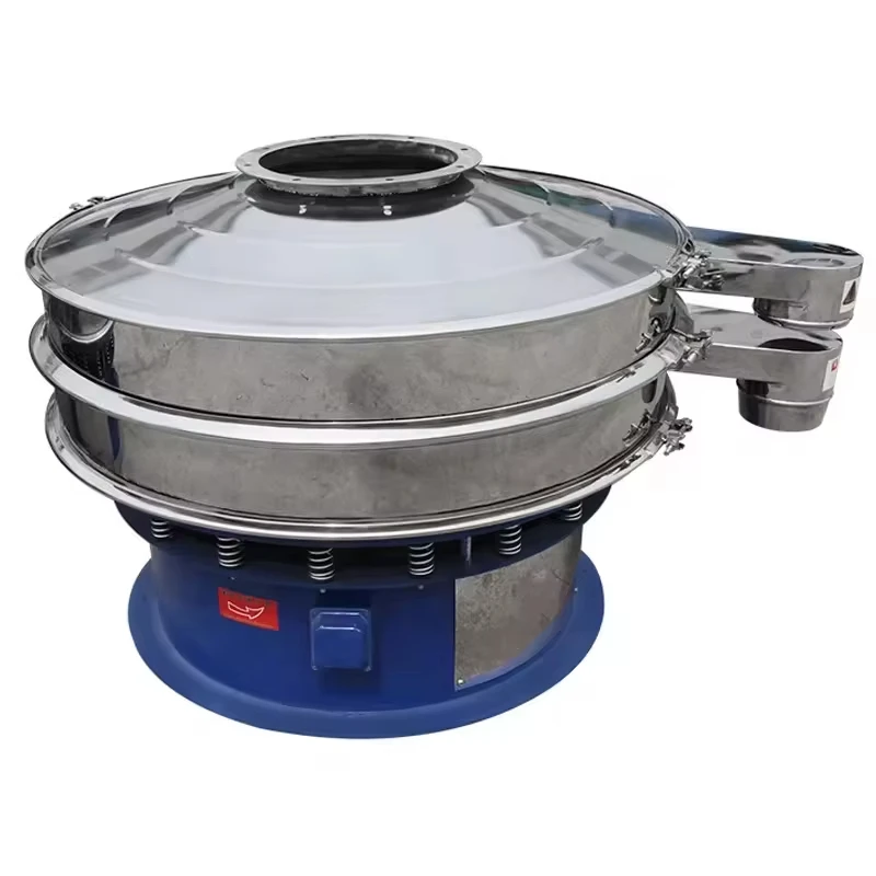 600-1800 mm size rotary vibrating screen for powder particle screening