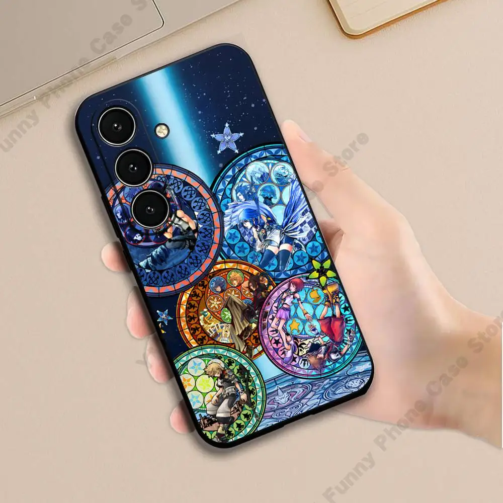 KHBBS Cartoon Terra Ven Aqua Silicone Case For Samsung S25 24 23 22 21 20 Plus Ultra 5G Lite Shockproof Cover