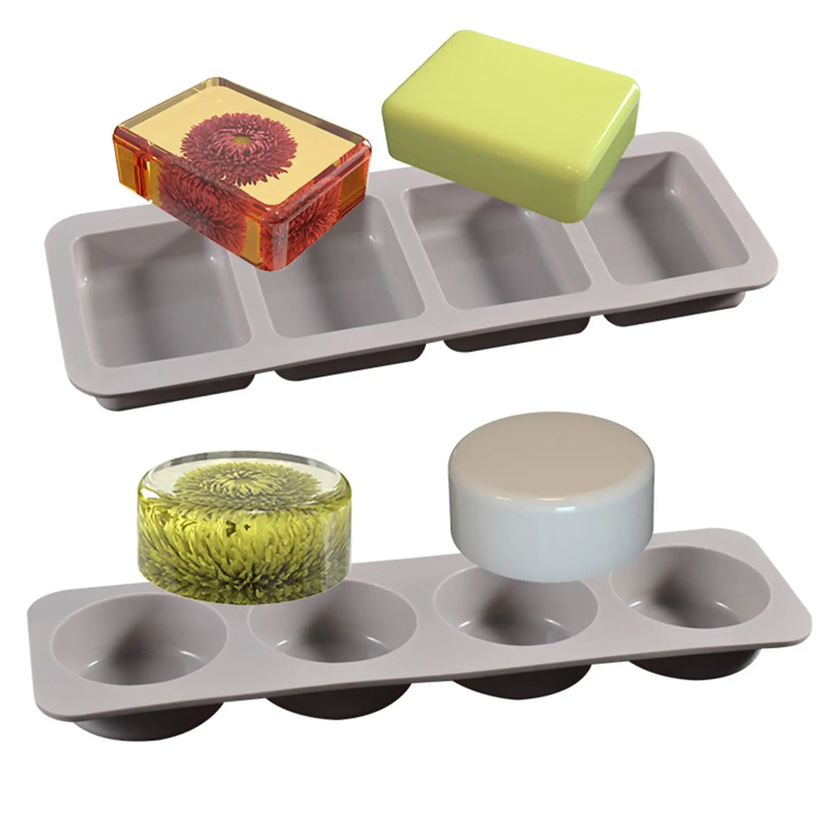 DIY Silicone Epoxy Handmade Trinket Storage Box Jewelry BoxKeys Holder Pencil Case Container Organizer Crafts Tool