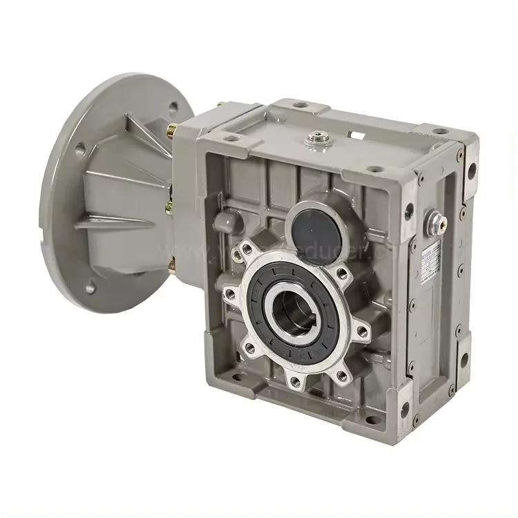 Industrial Hypoid Gearbox 100  Electric Servo Motor Aluminum Construction ODM ISO9001 Certified 500NM Torque 1 Year
