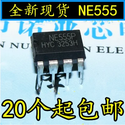 200 قطعة NE555 NE555P NE555N DIP8