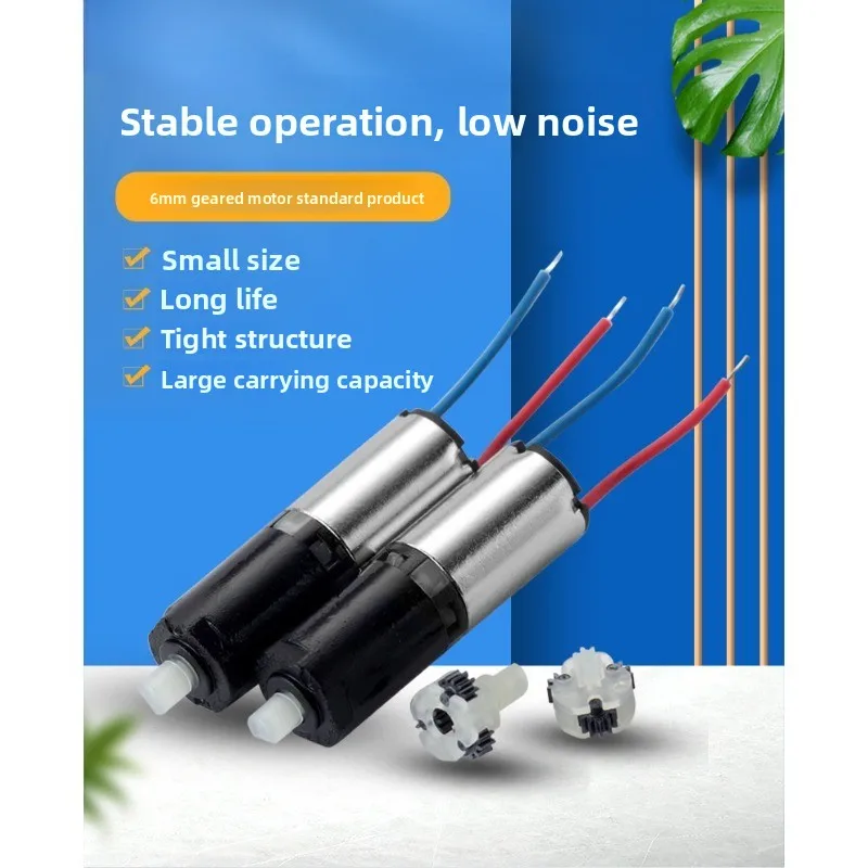 6Mm hollow cup gear motor, accessories for eye massager, tools, gearbox accessories coreless motor