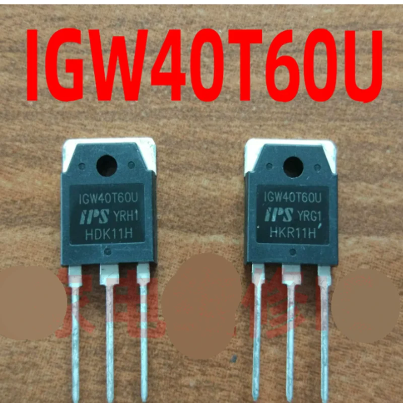 5PCS -20PCS IGW40T60U IGW40T60F IGW40T60K IGBT 600V 40A TO-3P for welding machines, inverters, and other high-power applications