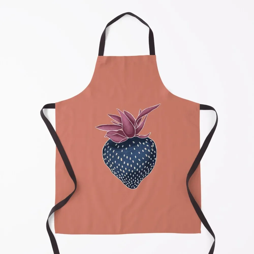 Suspicious Strawberry Apron christmas decoration kitchen item Kitchen Special Accessories Apron