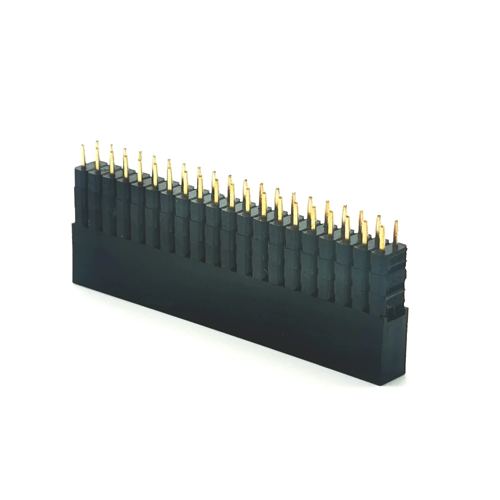 1Pcs 2x20-pin 0.1 "Weibliche Extra Hoch GPIO Stapeln Header für Raspberry Pi A +/B +/pi 2/Pi 3
