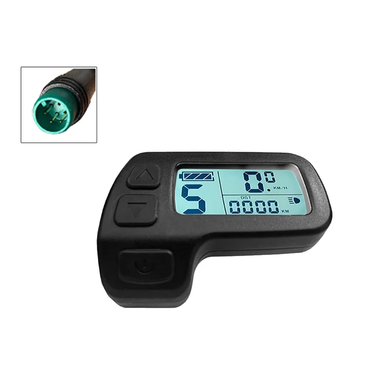 Ebike Display KT-LCD11 Mini Display 24V 36V 48V Waterproof Plug Electric Bike Display for Kunteng Controller Ebike Panel