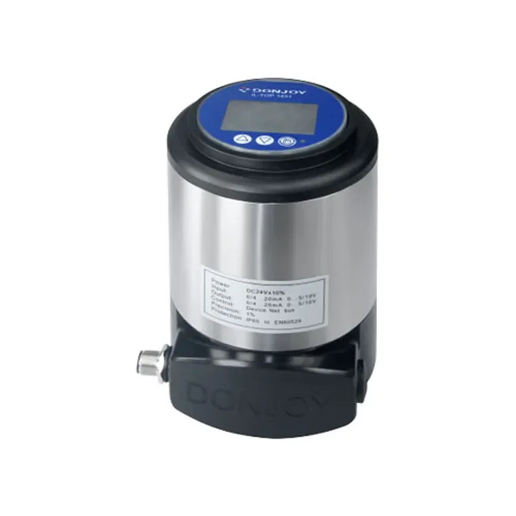 

Sanitary Electronic Pneumatic Valve Positioner IL-TOP-1831-RS485 Mode Bus 0/4-20mA