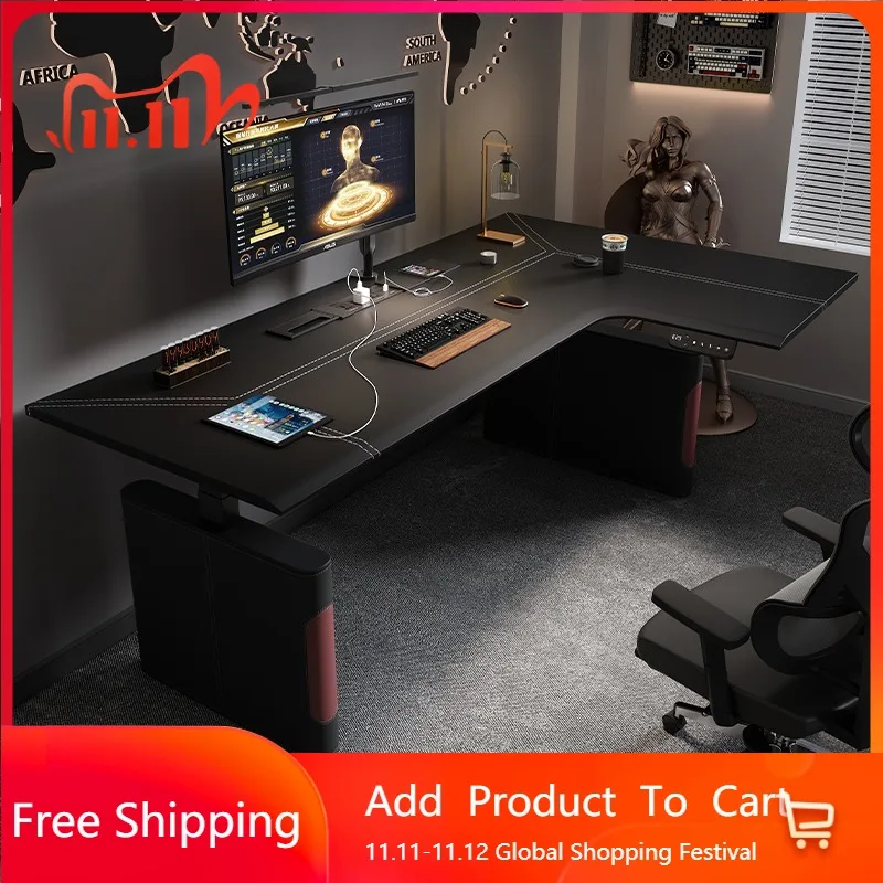 Organizers Corner Office Desk Luxury Bedroom Designer Compurter Office Desk Gaming Modern Aesthetic Ufficio Postmodern Furniture