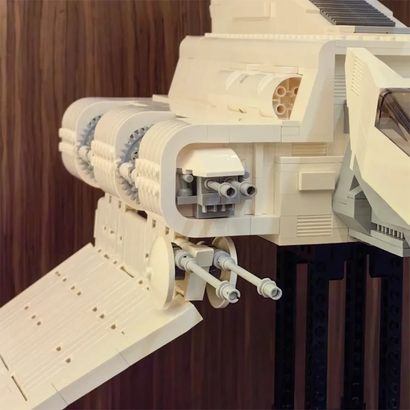 2496 قطعة مكوك الفضاء اللبنات نموذج اللعب سفينة حربية المنزل الحلي الجمعية سفينة الفضاء الطوب الهدايا الإبداعية لقضاء عطلة #2