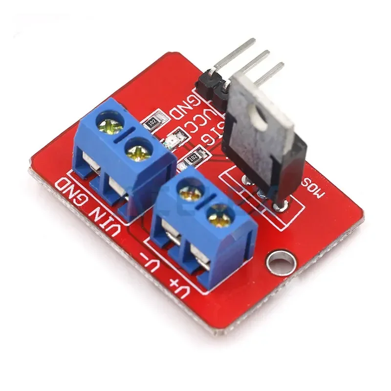 0-24V Top Mosfet Button IRF520 MOS Driver Module For Arduino MCU ARM pi