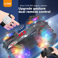 RC Children Rolling Off Road Double Sided Drift Car Stunt Remote Control Car Rotating Climbing Sound and Light Car Toy Gift