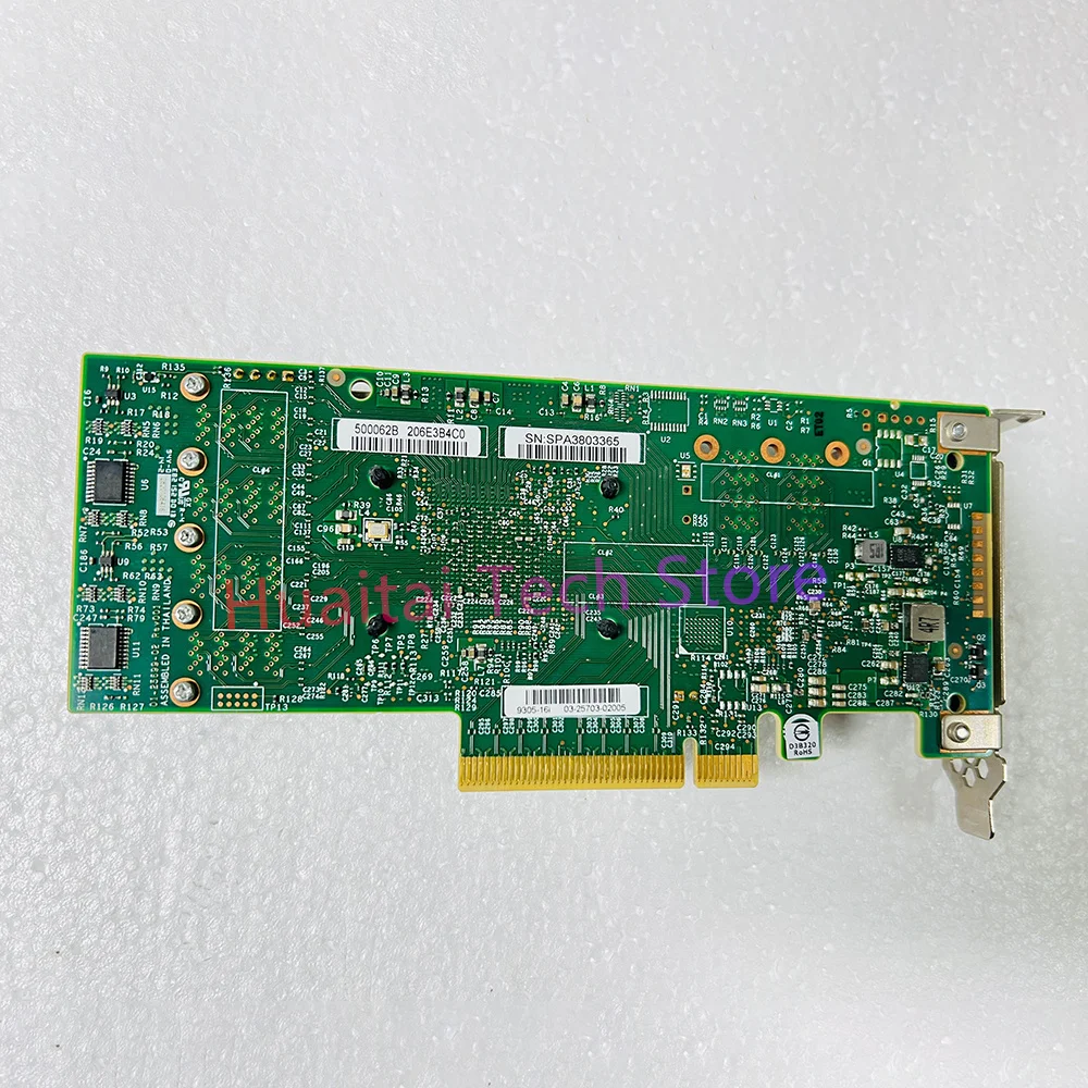 For LSI Disk Array 16-port 12GBSAS/SATA Extended IT Passthrough Card 9305-16I