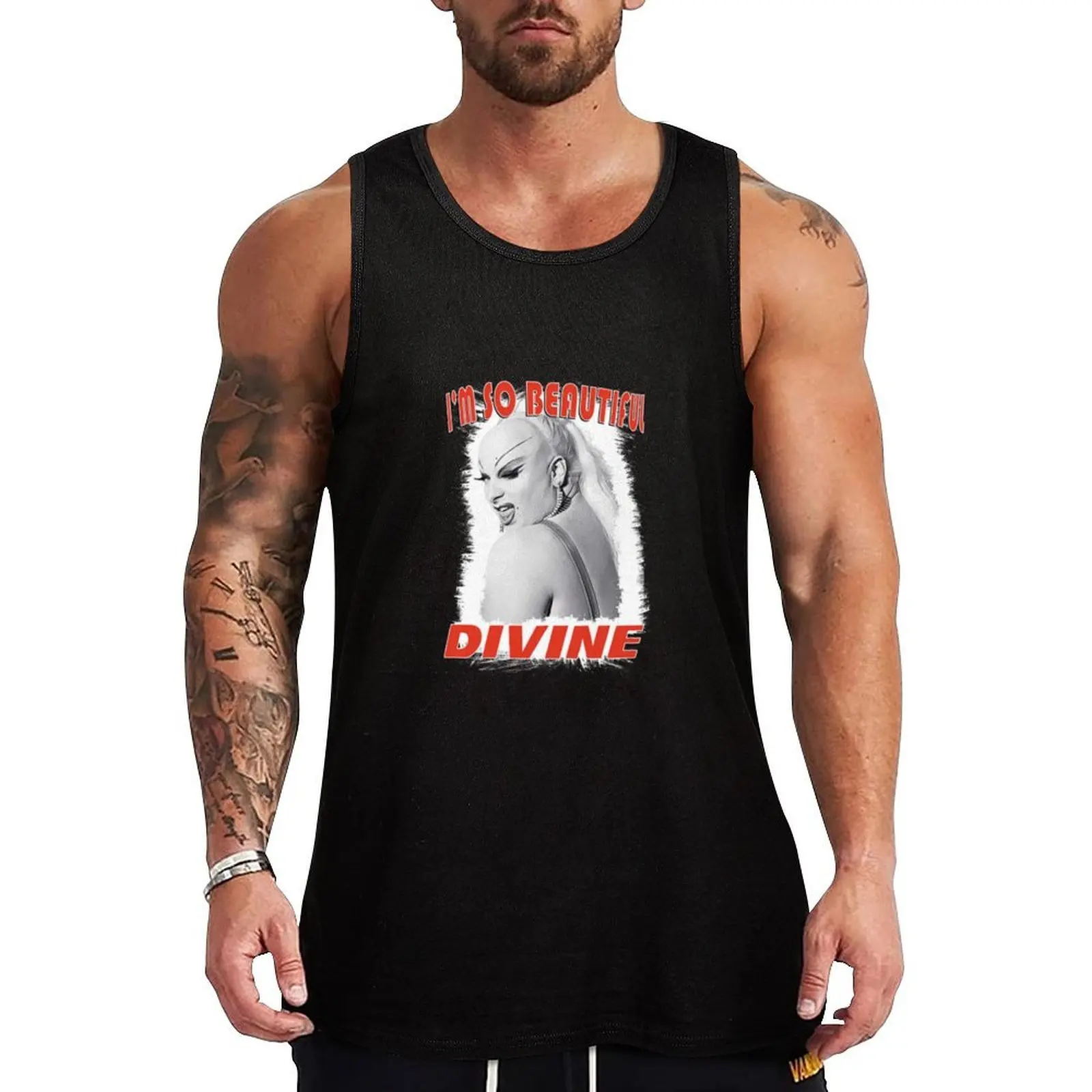 DivineThe Drag Queen Tank Top No Wrinkle Tank Top Casual Daily Sleeveless Wear
