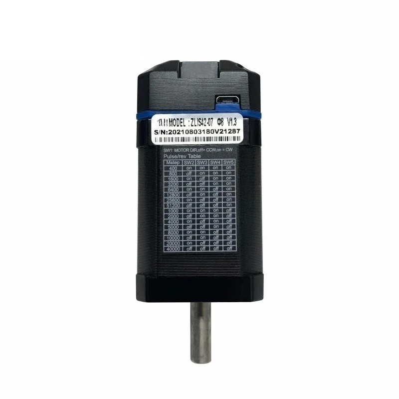 CE 18V 24V 36V 17 42mm 2 Phase 2500RPM 0.5N.m Brushless Electric Integrated Dc Closed Loop Stepper Motor And Driver
