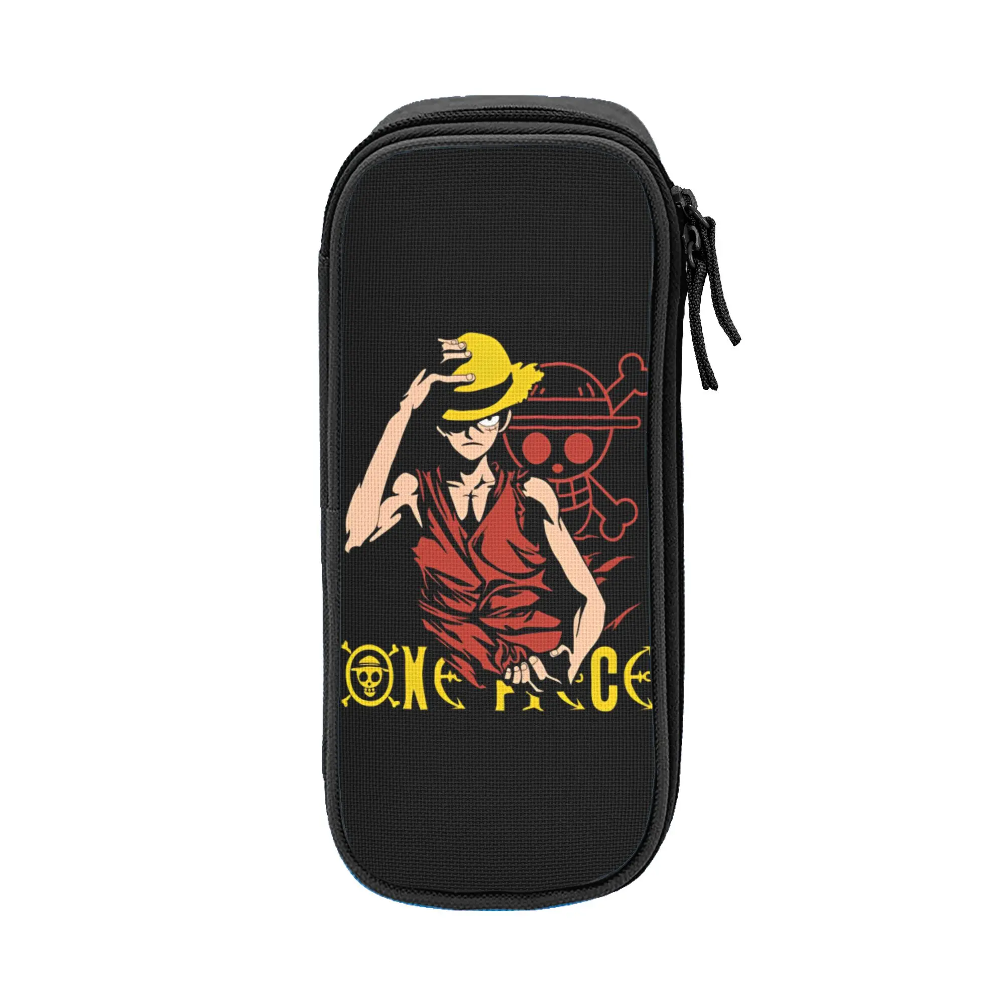 

Lovely o-one-piece-e onepiece luffys Pencil Case Pencilcases Pen for Student Large Storage Bag Office Zipper Stationery