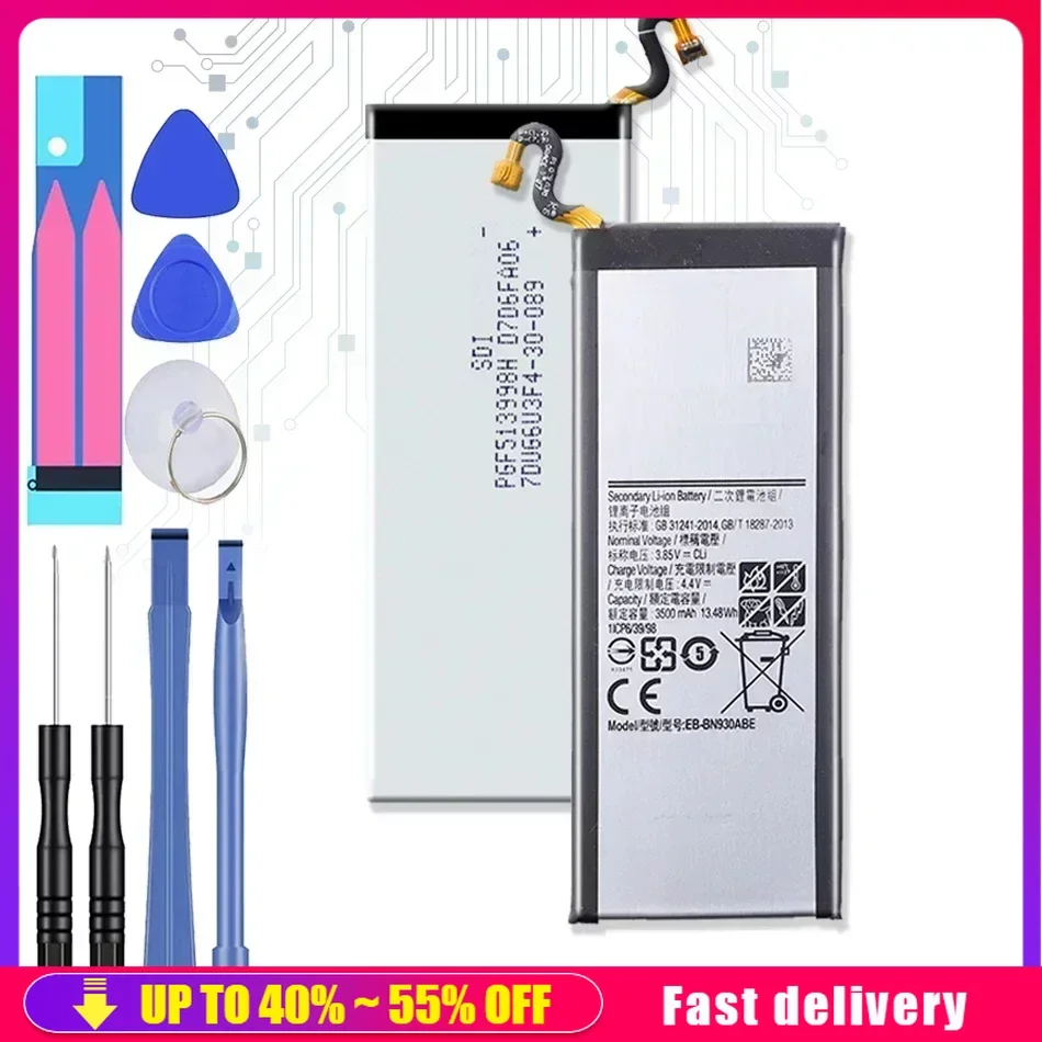 

Battery EB-BN930ABE EB-BN935ABA EB-BN935ABE For Samsung Galaxy Note 7 Note FE N935 SM-N930F N930G N930V N930A N930T N930S N930