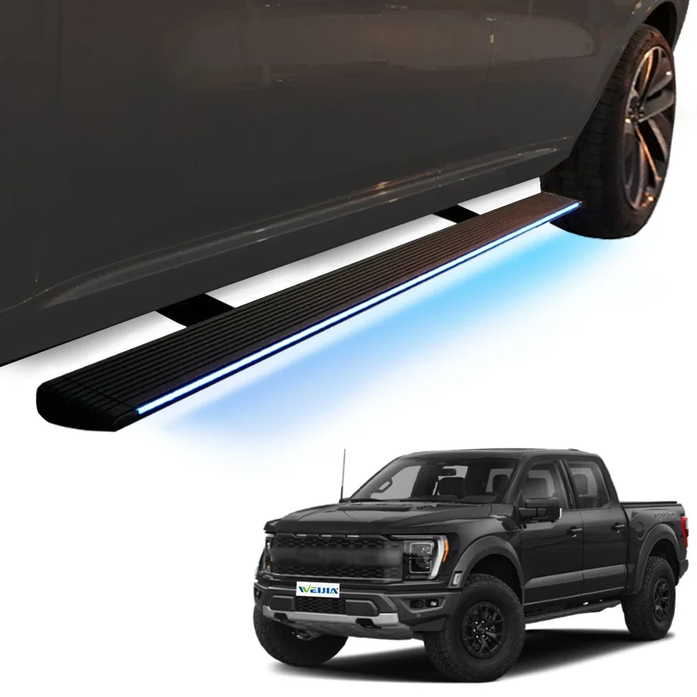 Power Running Boards Ford Raptor F150 Electric Side Step Fit Ranger Bronco Explorer Transit Everest Pickup Car Automatic Pedal