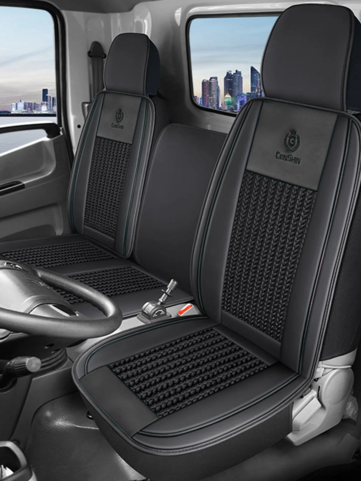 

Чехлы для грузовых автомобилей Dongfeng Tianjin, кожаные художественные чехлы для Tianlong Dollika D6, четыре сезона, специальное использование