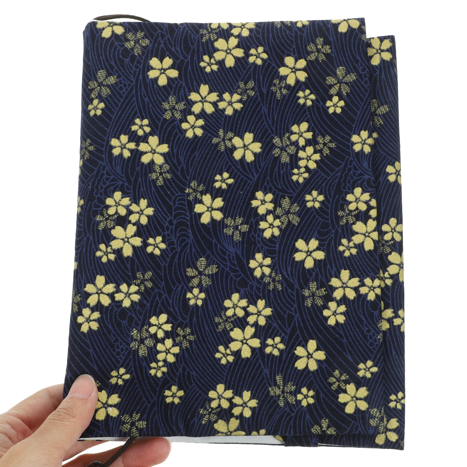

Wear-Resistant Cloth Book Cover A5 Size Decorative Fabric Sleeve Protective Book Cover for Hardcover Notebooks