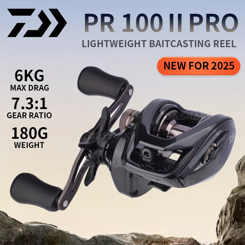 2025-daiwa-pr100-ii-pro-carrete-de-pesca-baitcasting-3-1bb-73-1-relacion-190g-cuerpo-ligero-sistema-de-frenos-magforce-carrete-de-agua-de-mar