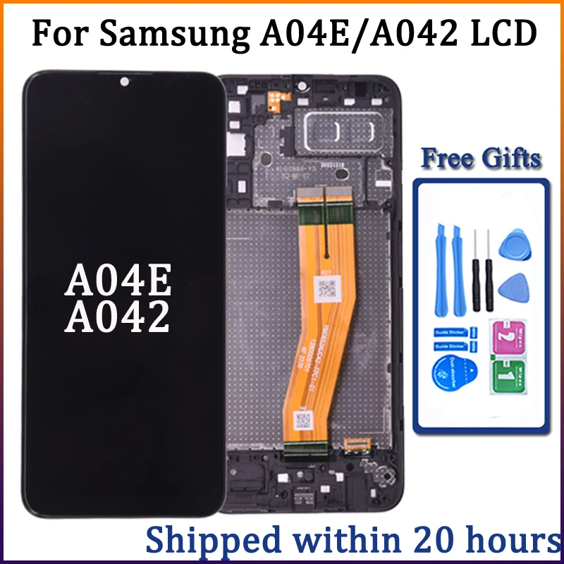 6.5\'\' Display For Samsung  A04e A042F LCD Display with Touch Screen Digitizer For Samsung A042 LCD A042M Display