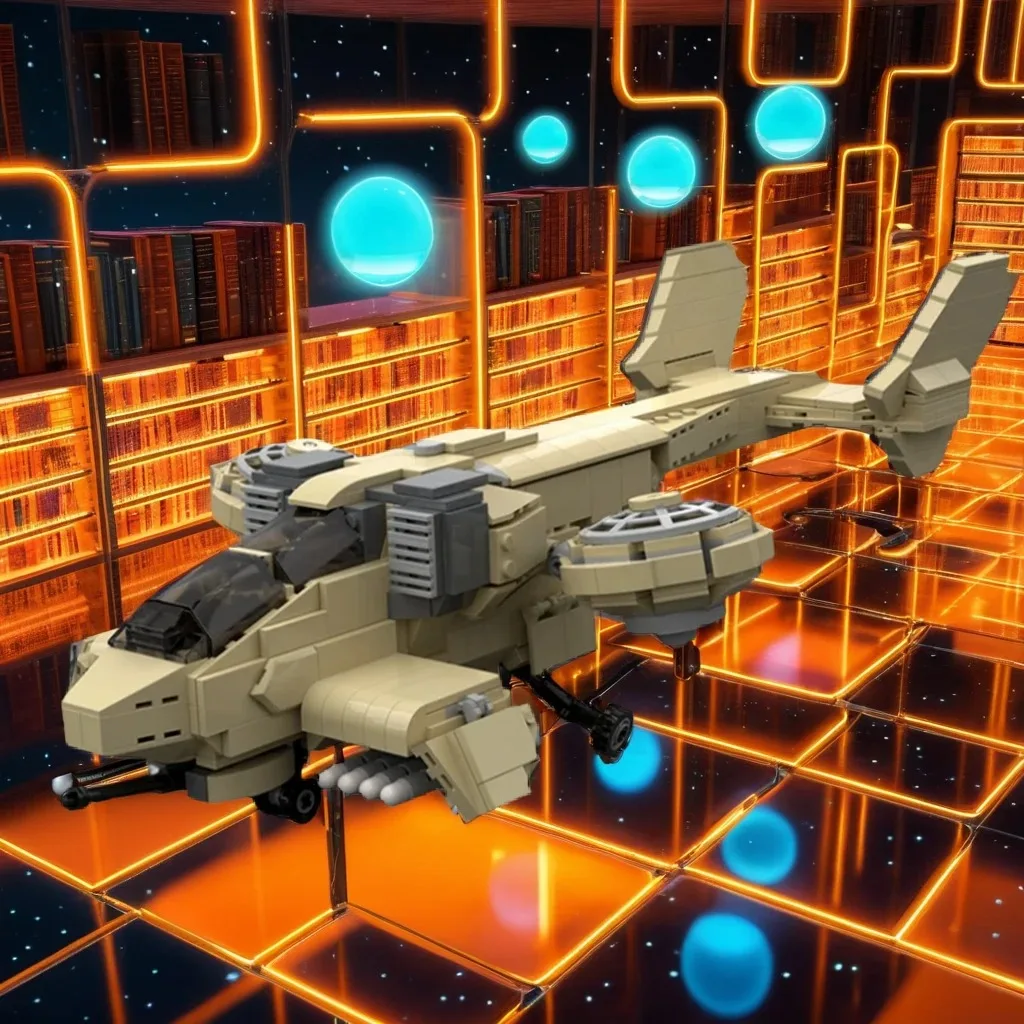 

826 шт. GDI Oa Fighter Air Assault Craft на заказ MOC Creation строительные блоки игрушки подарок