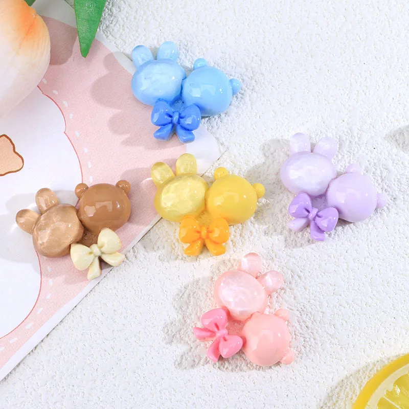 

100pcs Kawaii Flatback Resin Cartoon Balloon Cabochon Scrapbooking Embellishments DIY Accessories Jewelry Making Findings