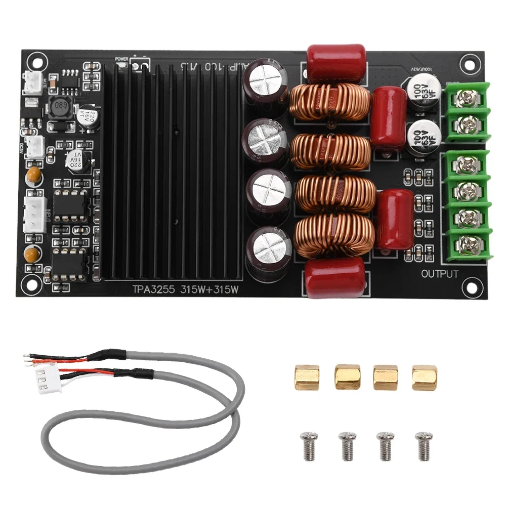 

TPA3255 2x300W Fever HIFI Digital Amplifier Board High Power Dual Channel Stage Sound System