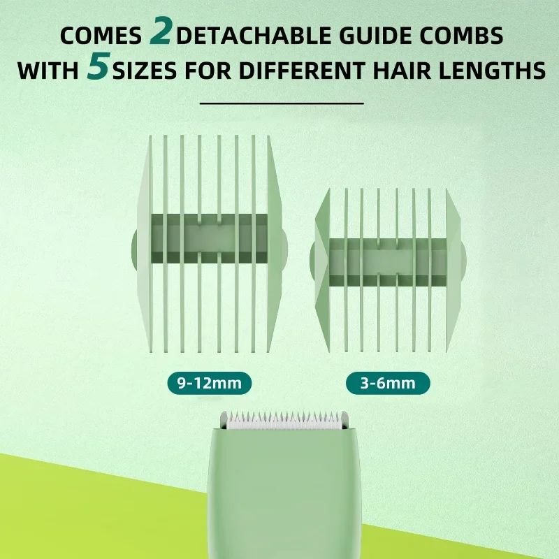 男性用電気シェーバー,あごひげシェーバー,防水,緑のシェービングマシン,湿度計,機密エリア