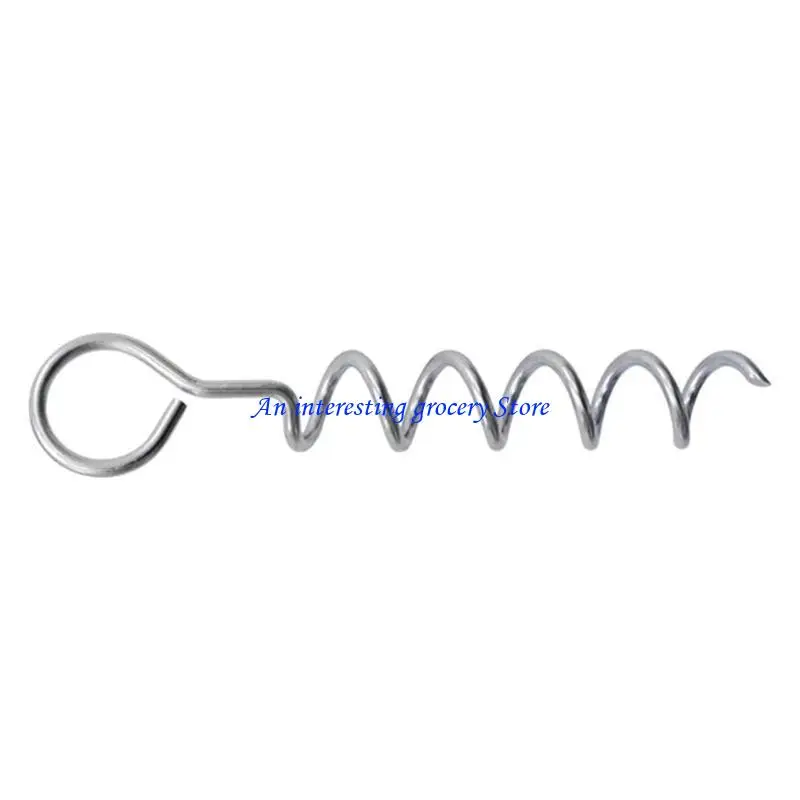 652D Heavy Duty Trampoline Stakes Tie Down Spirals Ground Anchors Stakes Durable