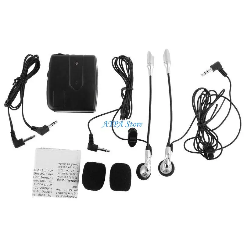 

U13C 2-way Motorcycle Motorbike Helmet Intercom Headset Communication System New Hot