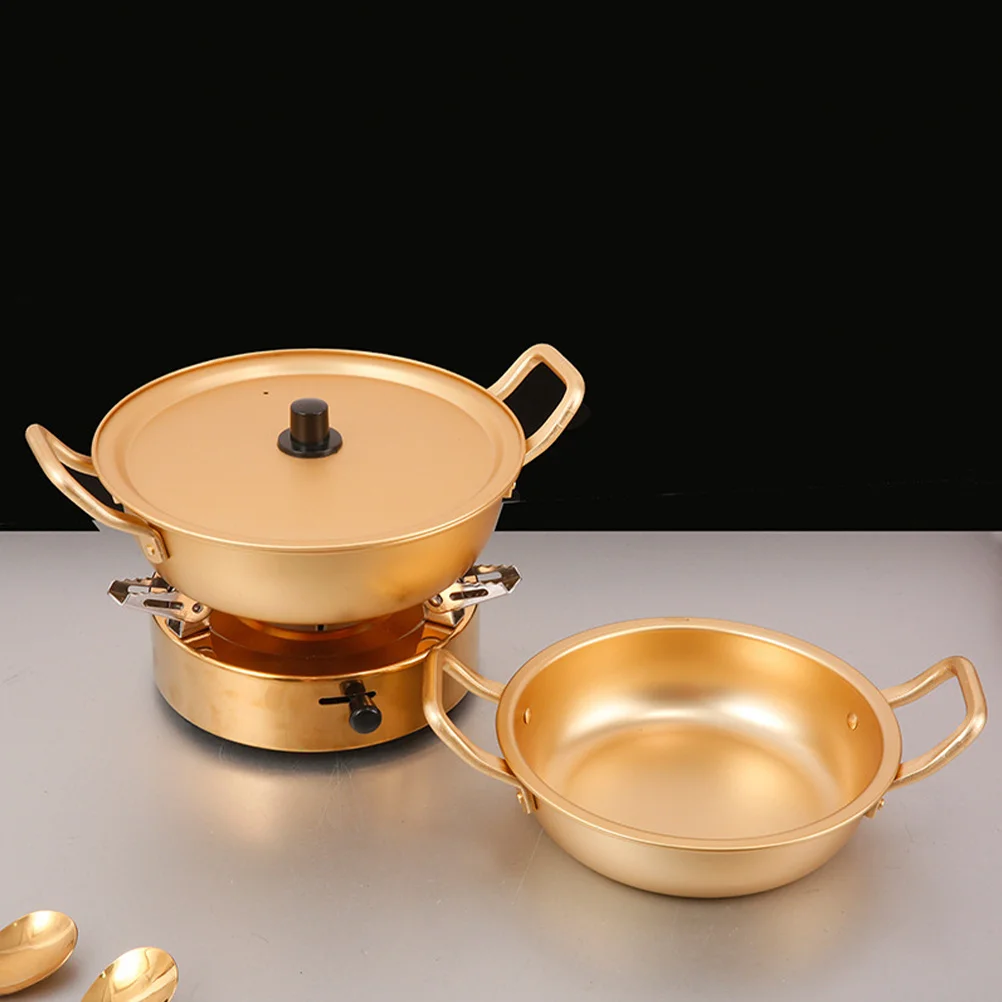 

Camping Pot Korean Noodle Ramen Bowl Small Soup Cooker Noodles Pudding Kitchen Cookware