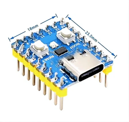 RP2040-Zero RP2040 for Raspberry Pi Microcontroller PICO Development Board Module Dual-core Cortex M0+ Processor 2MB Flash