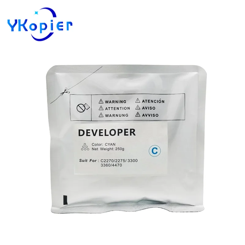 C2260 Original Used CMYK 250G Developer Powder For Fuji Xerox C2260 C3300 C3370 C3375 C5570 C5575 C7545 C7535 C7556 Developer