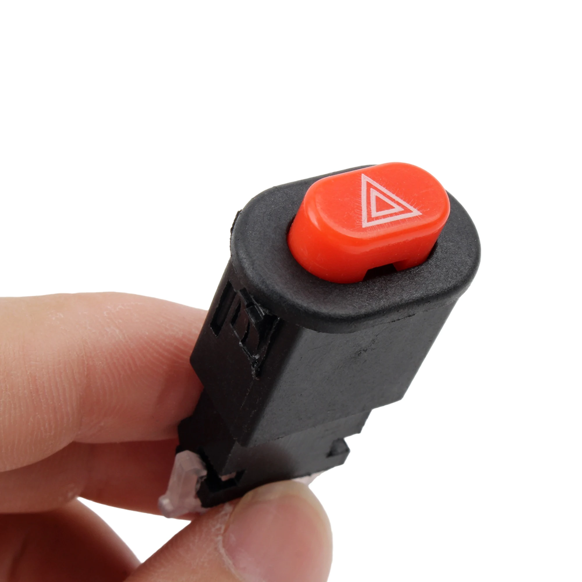 Motorcycle Double Flash Switch Hazard Light Switch Button Flash Warning Scooter Electric Vehicle Modified Signal Lamp
