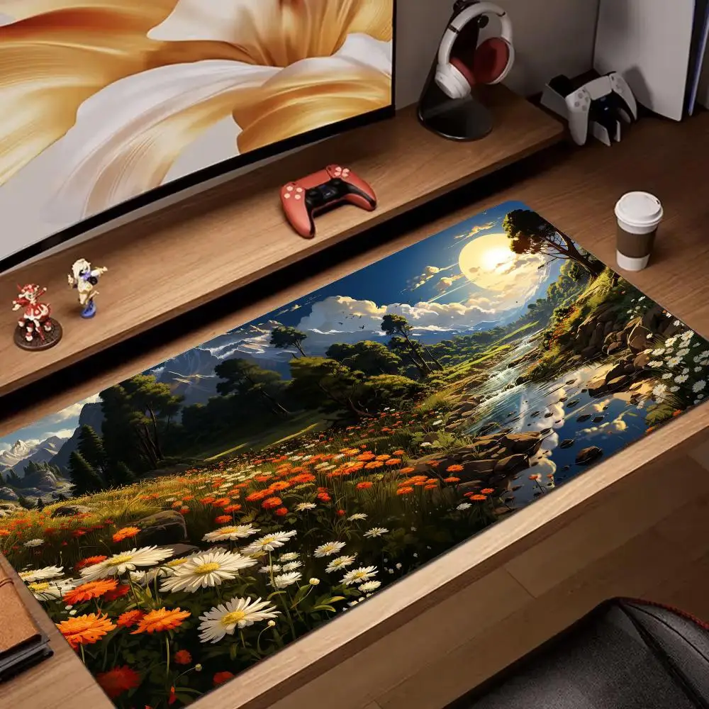 

Digital art Sunset Design Mouse Pad Desk Mat Gaming mat pc accessories rubber anti-slip keypad expansion pad office desk mat