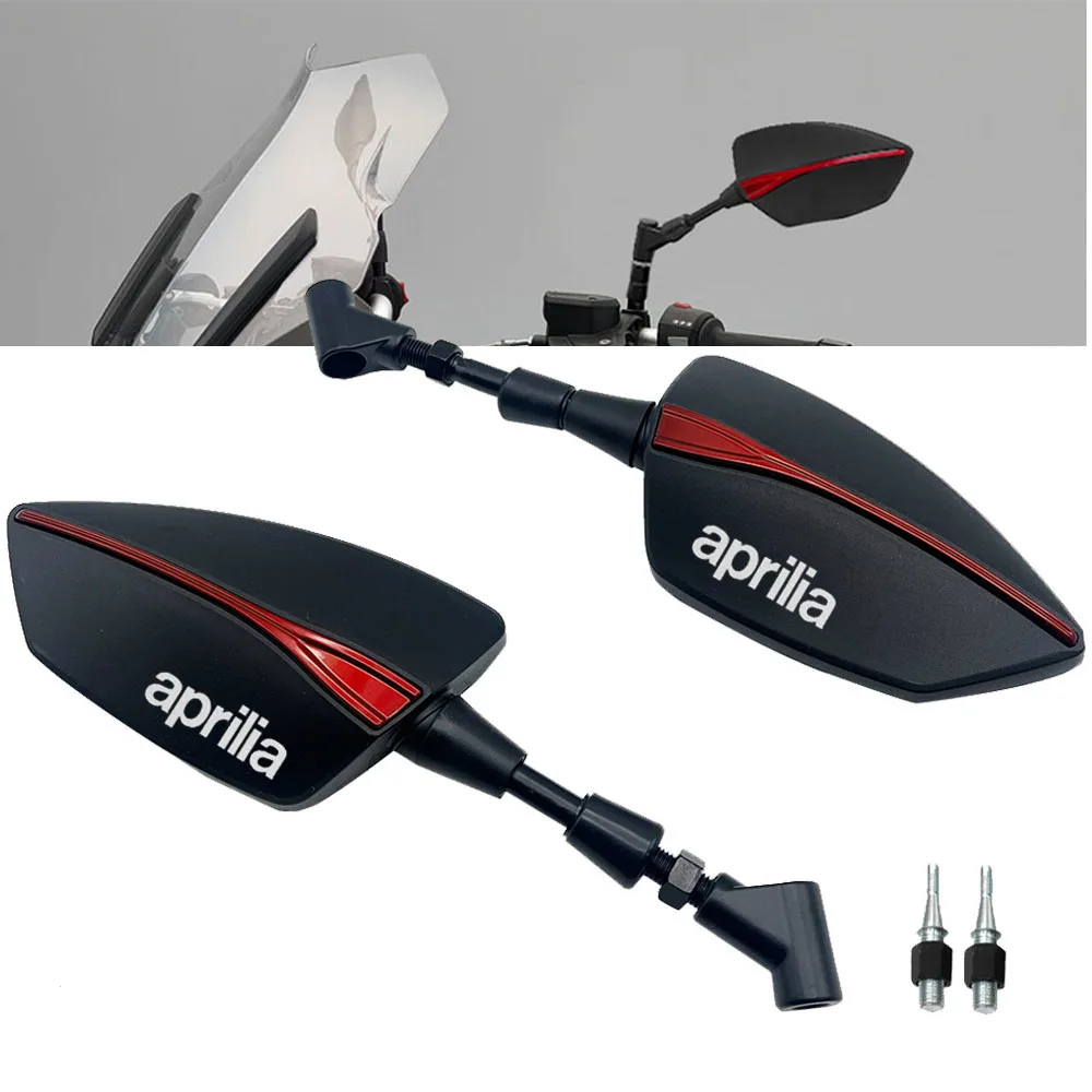 

For Aprilia SHIVER 750 900 GT 900GT Universal 10mm Motorcycle Accessories Adjustable Rearview Rear View Mirrors Side Mirror Part