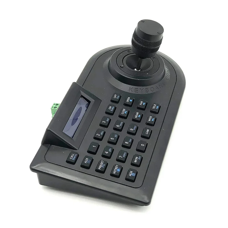 3D Axis Joystick CCTV Teclado Controlador, Teclado para AHD Segurança PTZ, Speed Camera Decodificador DVR NVR Pelco RS485, Plug UE