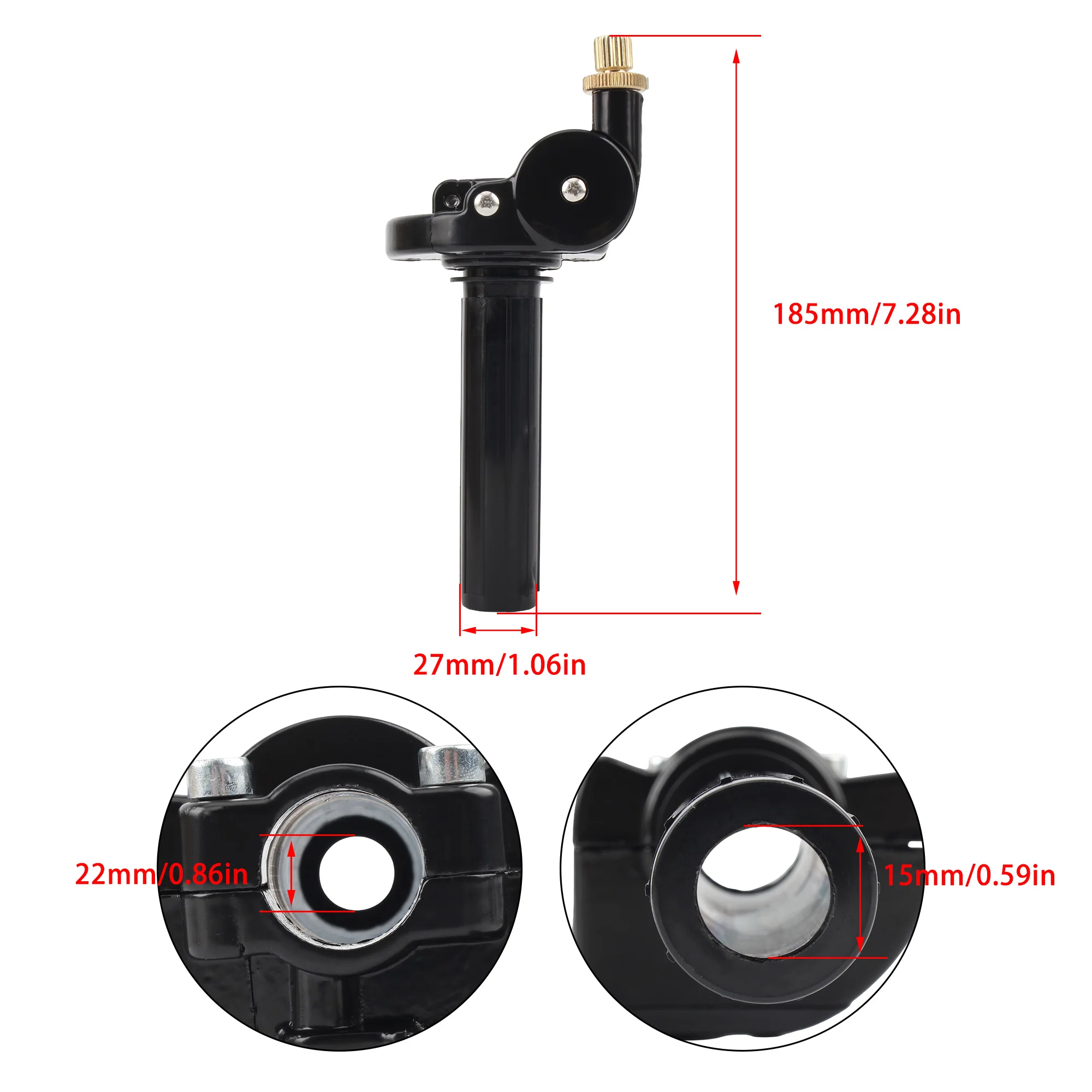 Motorcycle Quick Turn Throttle Accelerator Handle Grips Accessories for Kawasaki KTM Yamaha Parts ATV Dirt Bike Motocross