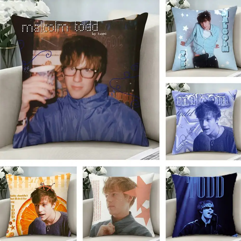 

COOL M-Malcolm Todd Hobert Pillow Case Pattern Printed Pillowcase For Living Room Sofa Cushion Cover