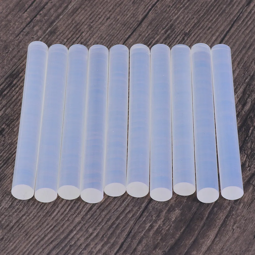 50Pcs Glass Clear Hot Glue Sticks For Woodworking Projects For Christmas Crafts Melt Transparent Strong Adhesive